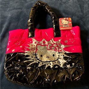 🖤🩷 Hello Kitty puffy purse NWT
